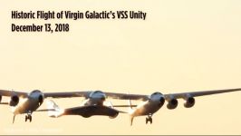 VSS Unity conducts test flight that nearly reaches space