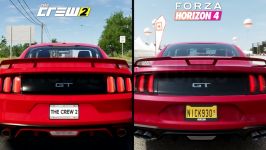 Forza Horizon 4 vs The Crew 2  مقایسه گرافیکی دو بازی