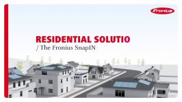 Fronius Residential solutions