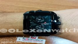 ساعت مچی نیوی فورس naviforce 9111 مشکی خاکستری