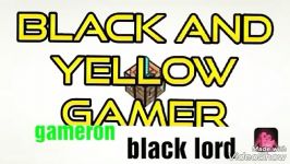 اولین کار مشترک black and yellow gamer black lord gameronگیمپلی minecraft