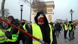 Yellow Vests gone intergalactic ‘Sith’ seen protesting in Paris