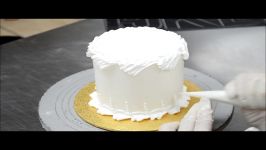 کیک آرایی  آموزش تزیین کیک فوق العاده سریع آسان