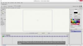 Anime Studio Debut 11  Create Shape  Tutorial