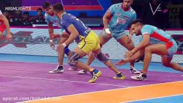 خلاصه بازی تیم Warriors  تیم Thalaivas لیگ ستارگان هند