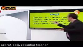 تدریس بی نظیروحل تست گرامر زبان کنکور موسسه حرف اخر