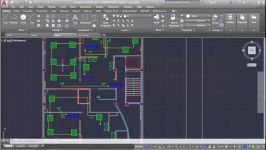 آموزش ترسیم اتوکد نقشه کشی برق ساختمان اداری