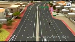 Lusail Expressway in Qatar طريق مدينة لوسيل السريع في قطر