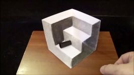 Incredible Steps Illusion  How to Draw 3D Steps