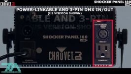 معرفی لایتینگ Chauvet Dj Shocker Panel 180 USB