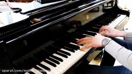 پیانو نوازی آهنگ یک صبح اثر لودویکو اناودی Piano Una Mattina Ludovico Einaudi