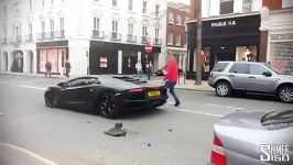 تصادف لامبورگینی اونتادور  Aventador Crash