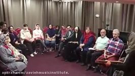 کارگاه آشنایی موسیقی دستگاهی ایران   ئلشن قسیمی  آموزشگاه موسیقی زاویه