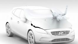 volv0 c40 Pedestrian Airbag Technology