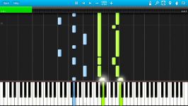 EXCLUSIVE Yanni  November Sky  Synthesia Piano Tutorial