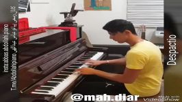پیانو نوازی قطعه Despactio توسط هنرجوی عباس عبداللهی مدرس پیانو