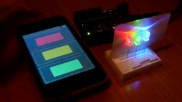 Arduino LEDs controlled by iPhone over WiFi