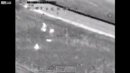 حمله هلیکوپتر آپاچی به نیروهای زمینی در کوهستان