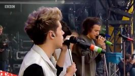 One Direction performing You and i