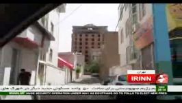 .تخریب آپارتمان های 7 طبقه غیر مجاز در بومهن کنار تهران