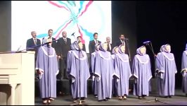 اجرای آشوری گروه کر همسرایان آشوری در بیست هشتمین کنگره اتحادیه جهانی آشوریان