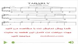 نت پیانوی Tabarly یان تیرسن