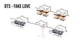 Bongo Cat  BTS Fake Love K POP