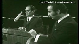 فیلمی کمیاب نوازندگی استاد رضا ورزنده تمبک امیر ناصر افتتاح نی حسن ناهید