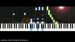 پیانو آهنگ سریال ترکی گودال Piano ÇUKUR  YAMAÇ SENA AŞK آموزش پیانو ترکی