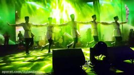 رقص آذری لاله لر گروه آیلان موسیقی زنده گروه رستاک در کنسرت برج میلاد