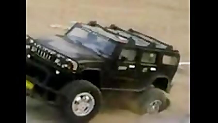 گیر کردن ماشین hummer