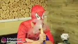 کلیپ خنده دار عرفان علیرضایى اگر Spiderman تو ایران بود 