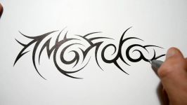 Tribal Name Tattoos  Amanda