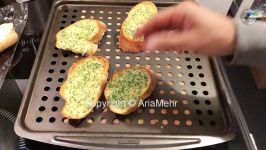 آموزش درست کردن نان سیردار در سه سوت  Easy Garlic Bread