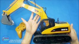 Disassembly  Whats inside RC Excavator Huina Toys 1550