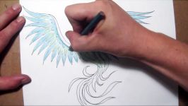 How To Draw a Phoenix  Quick Sketch