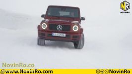 تست ماشین بنز کلاس جی در برف 2019 MERCEDES G CLASS