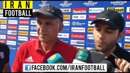 صحبتهای کارلوس کی روش پیرامون بازی عراق ادامه جام ملتهای آسیا