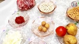 طرز تهیه آبگوشت سنتی دیزی سنگی