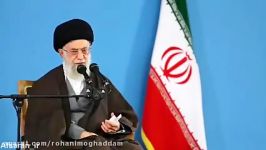 ذکر مصائب حضرت فاطمه زهرا س توسط امام خامنه ای