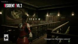 Resident Evil 2 remake all bonus costumes preview