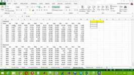 Simple calculation of Nash sutcliffe coefficient