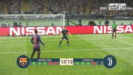 PES 2019  Barcelona vs Juventus Final UEFA Champions League UCLPenalty Shootout