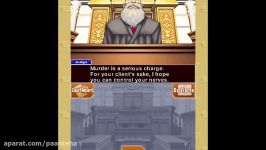 گیم پلى بازى Ace attorney. قسمت اولاولین دادگاه، اولین ضربه