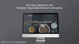 پروژه افترافکت تیزر تبلیغاتی روی دسکتاپ Minimalistic Desktop Promo