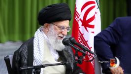 شعرخوانی عسگر شاهی اردبیلی دیدار آیت الله خامنه ای ۱۳۹۷۰۳۰۹