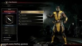 شخصی سازی جدید شخصیت ها درmortal kombat 11