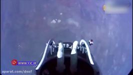 لحظاتی نفس‌گیر پریدن یک فضانورد اتریشی ایستگاه فضایی به سمت زمین