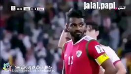 دوبله لری مهار پنالتی توسط علیرضا بیرانوند در بازی ایران عمان