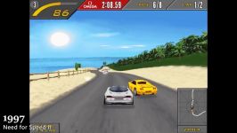 تغییرات بازی need for speed سال ۱۹۹۴ تا کنون